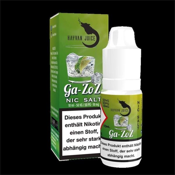 Hayvan Juice Nikotinsalz Liquid Ga-zoz