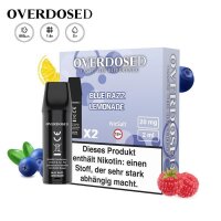 Overdosed - Prefilled Pods 20mg/ml (2 Stück) Blue...