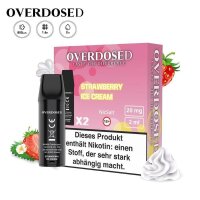 Overdosed - Prefilled Pods 20mg/ml (2 Stück)...