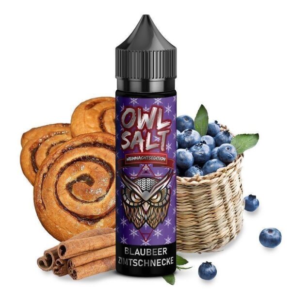 X-mas Blaubeer Zimtschnecke
