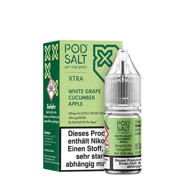 White Grape Cucumber Apple 10mg