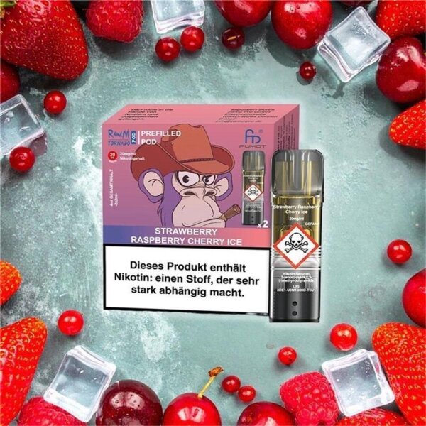 Strawberry Raspberry Cherry Ice
