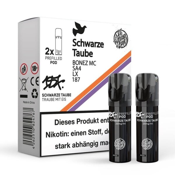 Schwarze Taube