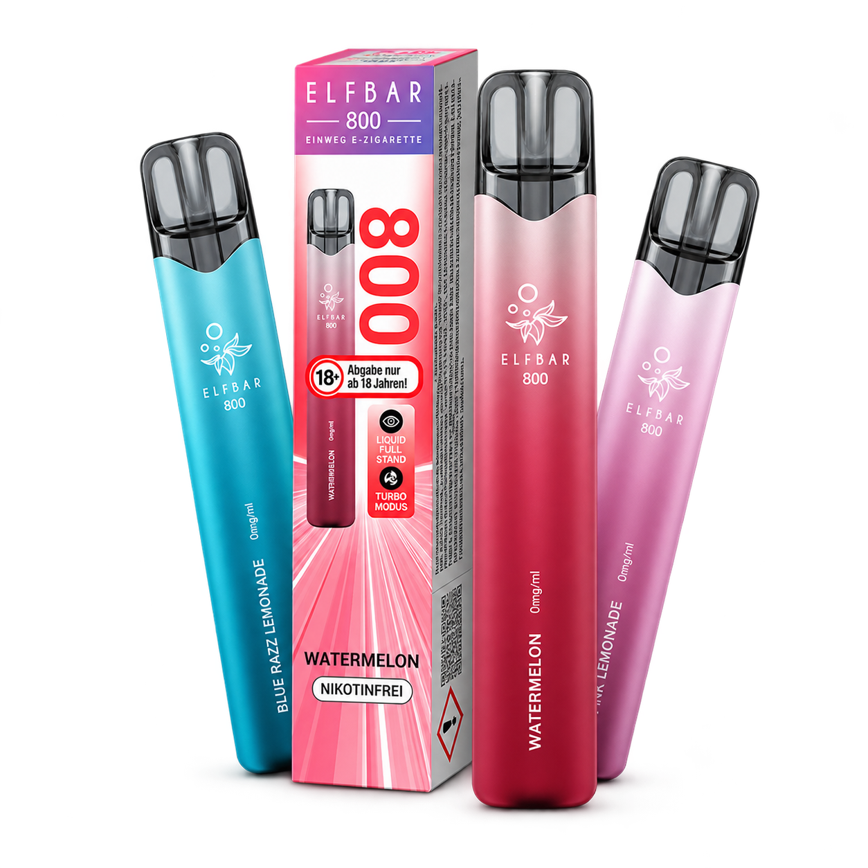 Elfbar Einweg Vapes in verschiedenen Farben