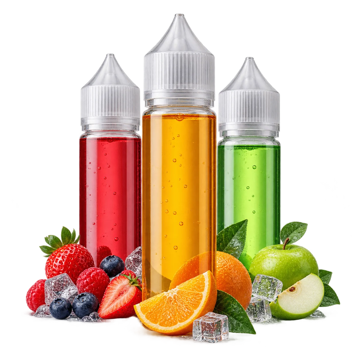 Long-Fill Liquid Flaschen